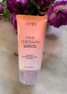 RENEE Pink Therapy Collagen Night Mask❤