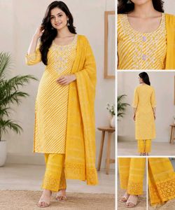 new silk saree with Kurta Set