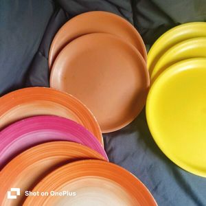 9 Vibrant Melamine Dinner Plates