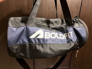 Boldfit Gym Bag with Shaker.