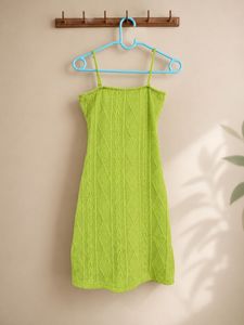 SALE❗️💚 Matcha Muse Textured Knit Mini Dress