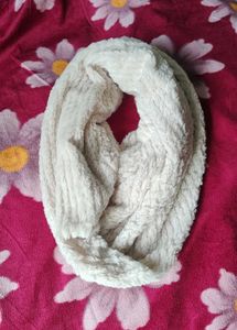 Cozy Cream Faux Fur Scarf