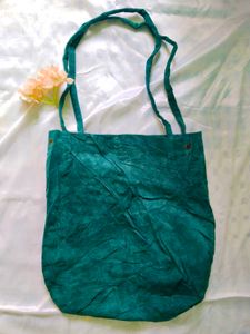 Stylish Emerald Green Tote Bag