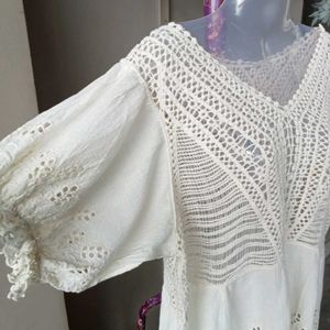 Boho Crochet Lace Top