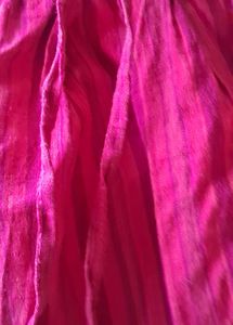 Zemyra Kids Pink Striped Dress