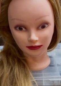Realistic Mannequin Head for Hair Styling