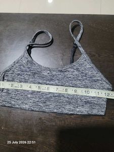 Heathered Sports Bra