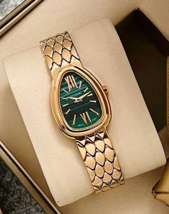 BVLGARI FOR HER* 💣 DROP SHAPE GREEN DIAL PREMIUM