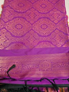 Black Soft Silk Saree