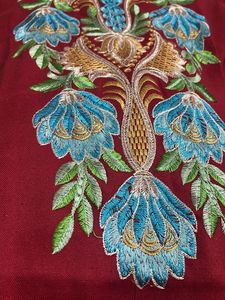 Embroidered Ready To Wear Kashmiri Salwar Suit