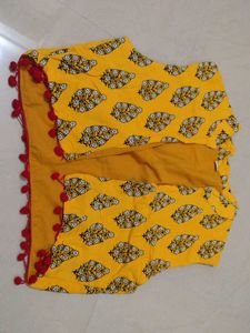 Yellow Floral Print jacket