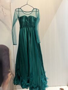 Green Sleak Gown