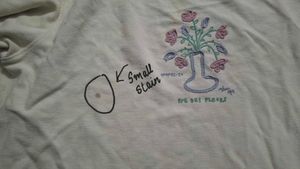 Cream Floral Graphic T-Shirt