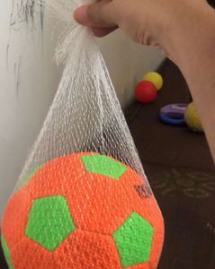 Combo Bright Orange & Green Soccer Ball
