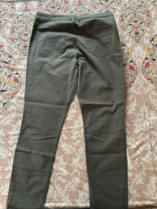 Green H&amp;m Slim Fit Jeans