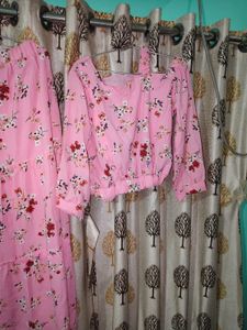 Pink Floral Coord Set
