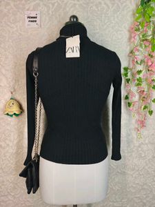 Zara Black Turtleneck