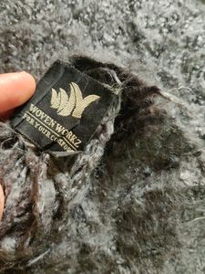 comfy grey throw