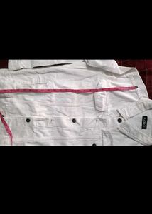 White Denim Jacket