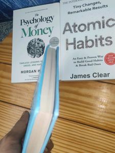 Ikigai Hardcover, Atomic Habits And Psychology Of Money