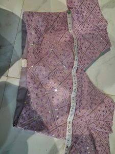 Stunning Sequined Saree with Blouse