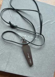 Rick Owens Sarcophagus Charm Necklace