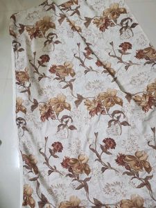 Beautiful Floral Fabric curtains set of 2