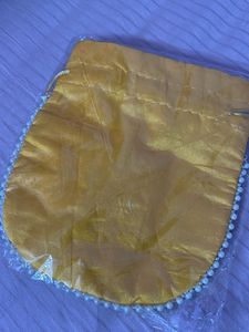 Floral Embroidered Potli Bag