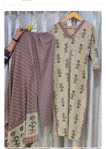 Traditional Printed Kurta Set