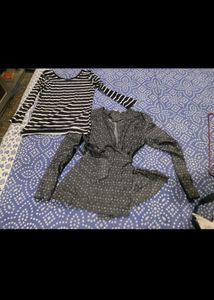 Chic Striped and Printed Tops 2