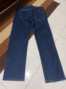 Classic Dark Wash Denim Jeans