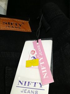 Black Slim Fit Denim Jeans(Women's)