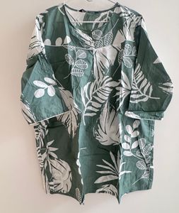 Sanskruti - Sage Green Floral Pajama Set