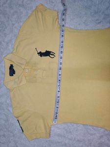 Yellow Ralph Lauren Polo Shirt Dress