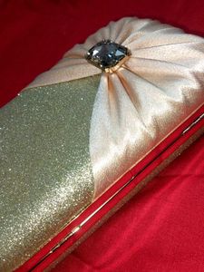 💃🏻Sparkling Evening party Clutch with Gem
