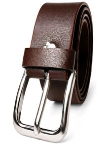 Classic Brown Leather Belt