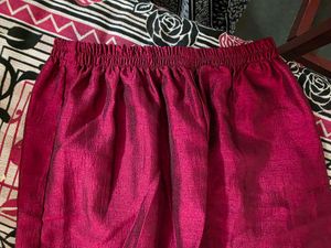 Elegant Maroon Embroidered Kurta Set