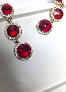 Stunning Red Jewelery Set