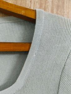 Baby Blue Ribbed Knit Top 🩵💙🩵💙