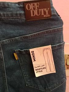 OFF DUTY INDIA Bootcut High Rise Jeans