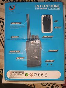 Premium Walkie Talkie (Wireless Phone)