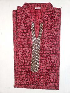 Stylish Sequined Neck Kurta short