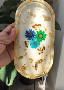 Handmade Floral Trinket Tray