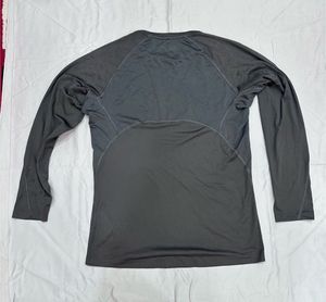 ASICS Long Sleeve Running T-Shirt Grey | Quick Dry