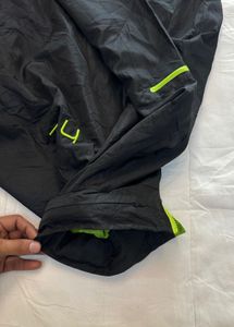 Men's Black &amp; Neon Windbreaker Jacket