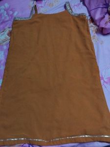 Floral Embroidered Ethnic kurti,plazzo and dupatta