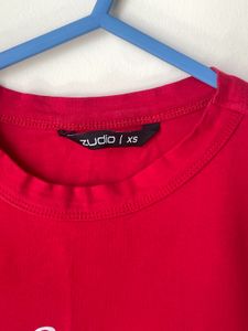 Red baby Tee