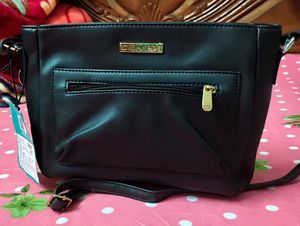 Caprese Black Crossbody Bag