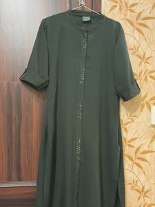 Elegant Dark Green Kurta