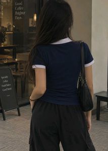 Cute Blue Cherry Graphic Tee